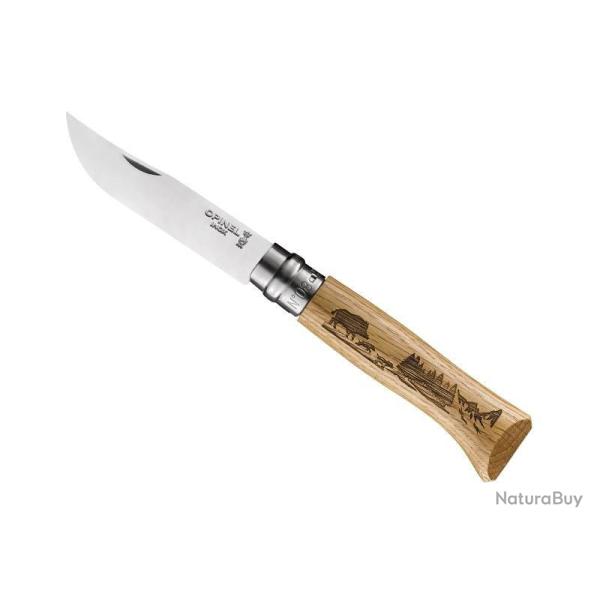 OPINEL ANIMALIA 3 CHENE 8 VRI SANGLIER