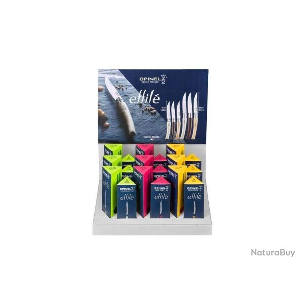 PRESENTOIR 18 OPINEL EFFILES INOX