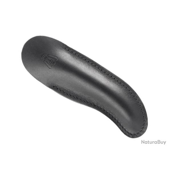 POCHETTE CUIR NOIR LAGUIOLE 12/13CM