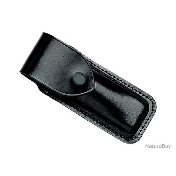 ETUI CUIR NOIR 12/13CM