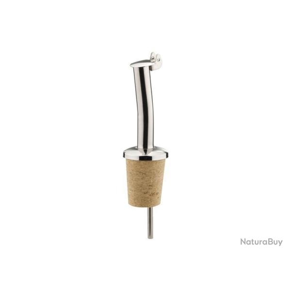 BOUCHON VERSEUR LIEGE AVEC CLAPET INOX