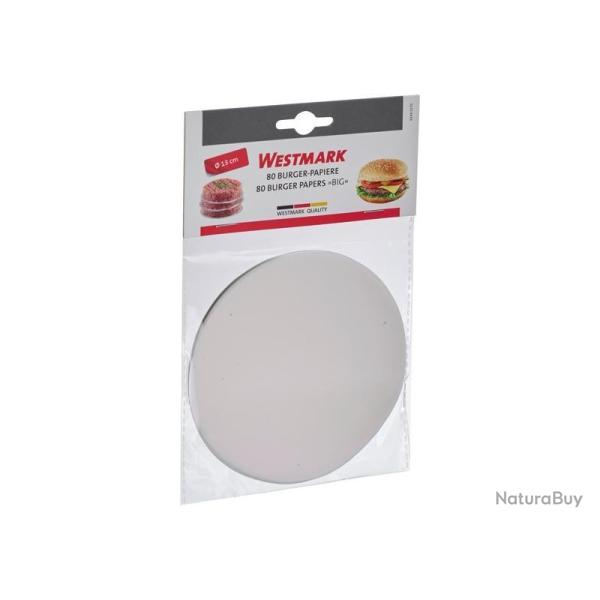 LOT DE 80 PAPIERS POUR PRESSE A STEAK WESTMARK � 13CM