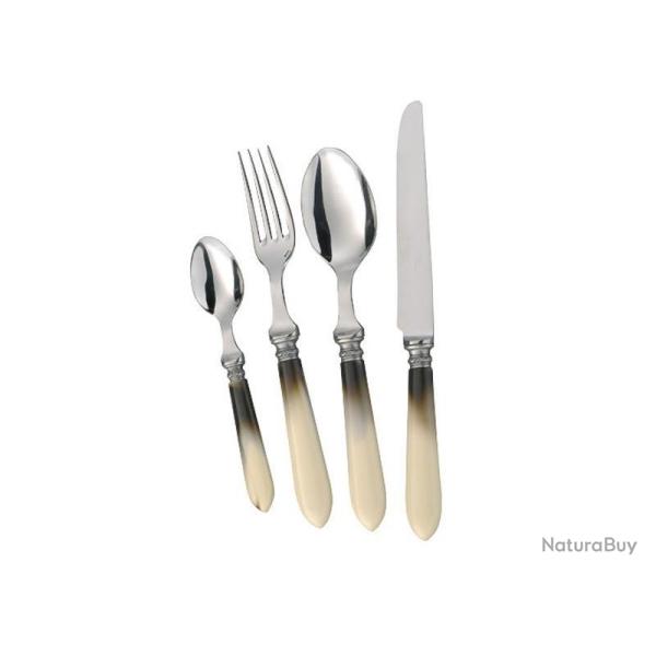 CUILLER A CAFE ANTIQUE FACON CORNE