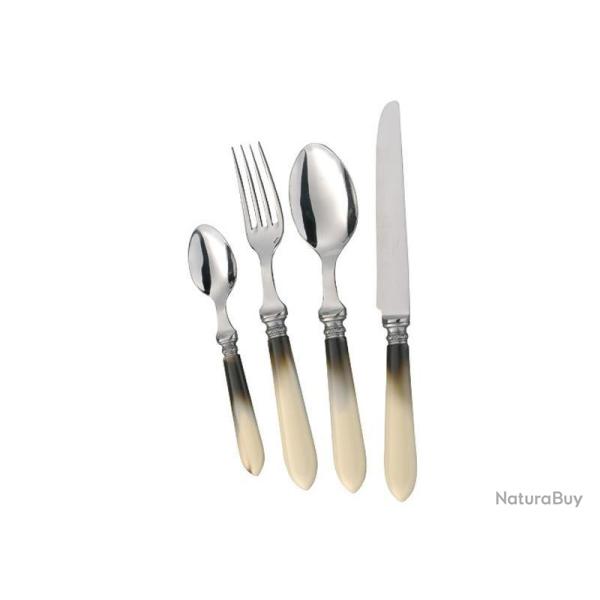 FOURCHETTE TABLE ANTIQUE FACON CORNE