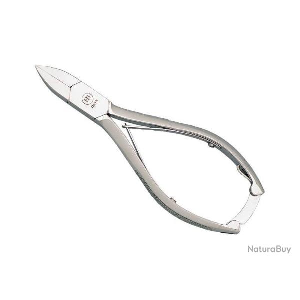 PINCE ONGLES INCARNES BRANC.QUADRILLEES 15CM INOX