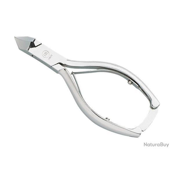 PINCE ONGLES OBLIQUE 14CM INOX