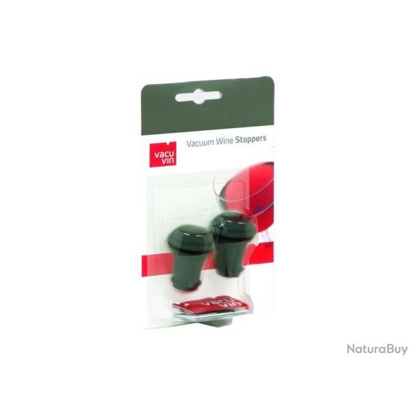 CARTE 2 BOUCHONS VACU VIN WINE STOPPER