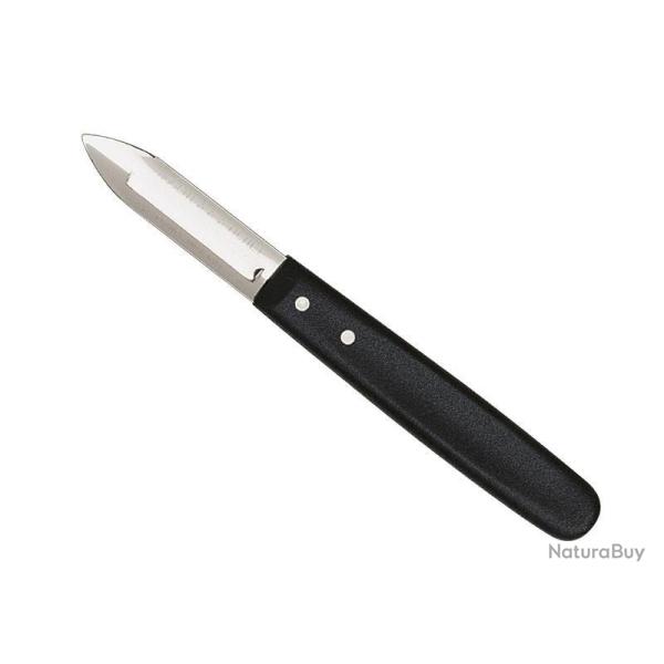 EPLUCHEUR TICHET MICRODENTE NOIR 1 FENTE INOX
