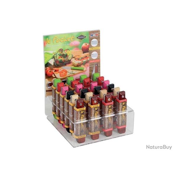 BOITE 12 OFFICE NOGENT*** POCKET CRANTE COLORIS ASS.