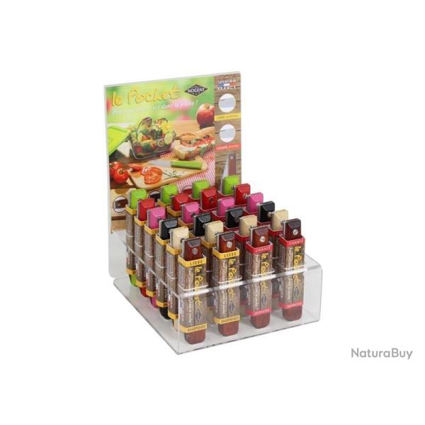 PRESENTOIR 24 OFFICE NOGENT*** POCKET COLORIS ASSORTIS