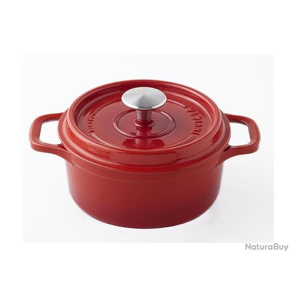 COCOTTE RONDE INVICTA �20CM RUBIS