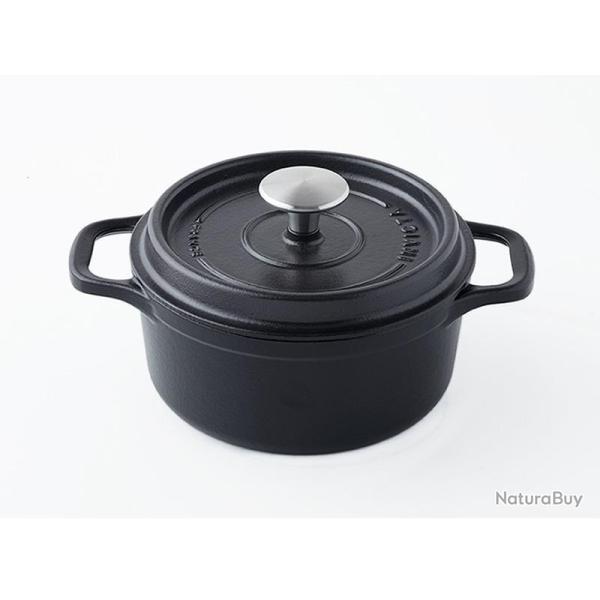 COCOTTE RONDE INVICTA �20CM NOIR