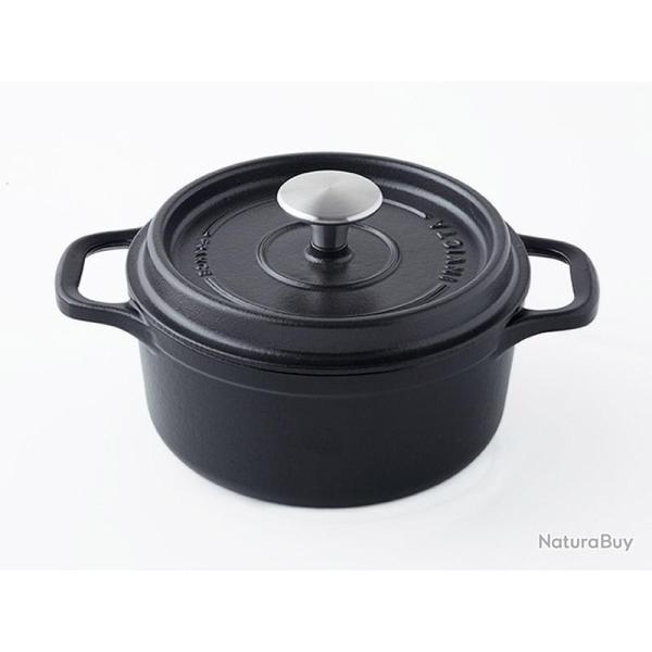 COCOTTE RONDE INVICTA �24CM NOIR