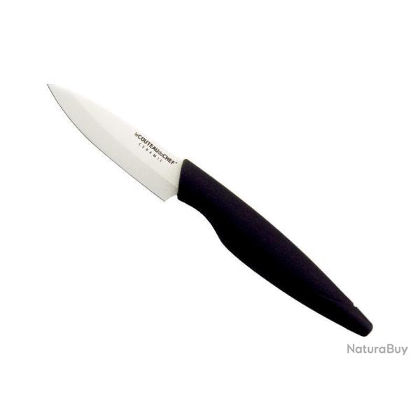COUTEAU OFFICE 8CM CERAMIQUE BLANCHE