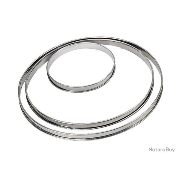 CERCLE A TARTE INOX � 10CM