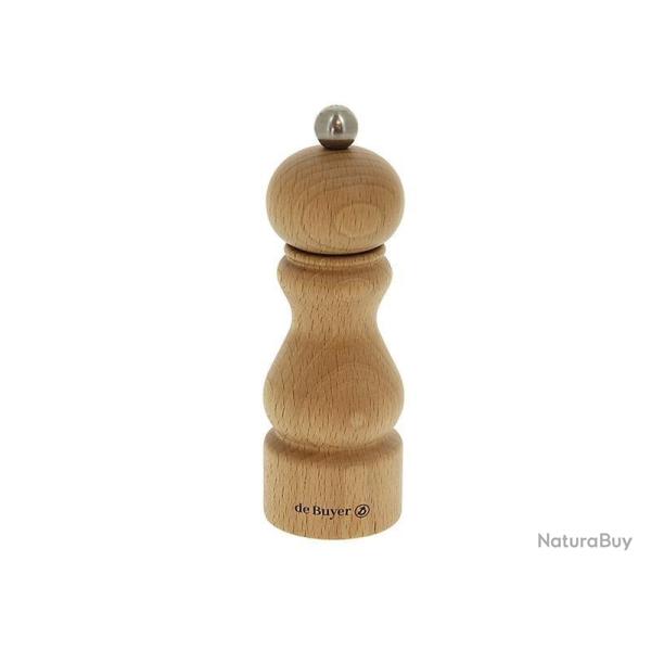 MOULIN A EPICES DE BUYER RUMBA 14CM HETRE NATUREL
