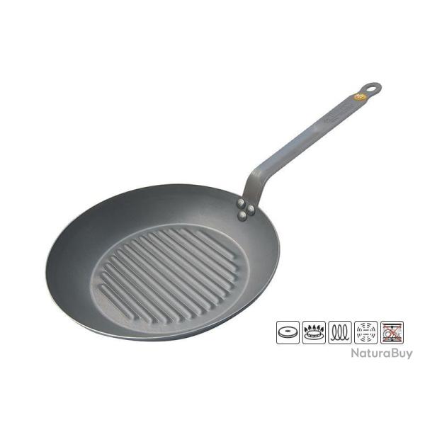 POELE GRILL DE BUYER MINERAL  26CM