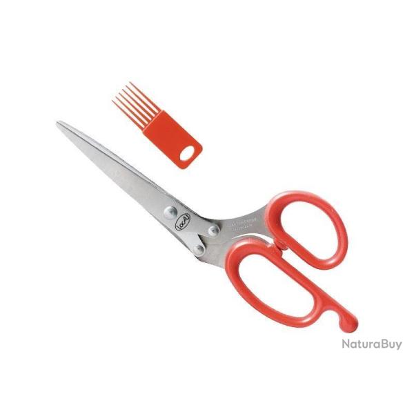 CISEAUX CISACHOIR LOCAU 21,5CM LAMES INOX + PEIGNE