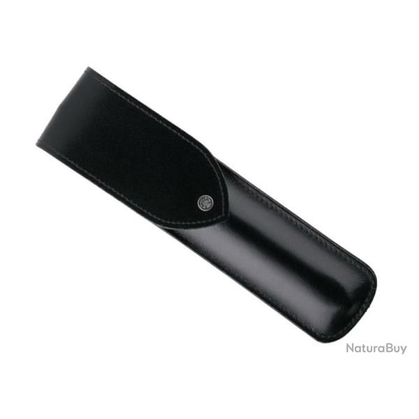 ETUI DOVO CUIR NOIR POUR RASOIR DROIT