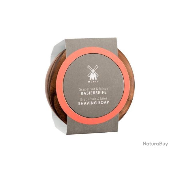 BOL BOIS + SAVON A RASER MUHLE PAMPLEMOUSSE/MENTHE