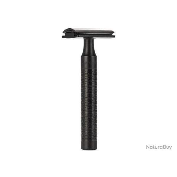 RASOIR DE SECURITE MUHLE ROCCA TOUT INOX NOIR