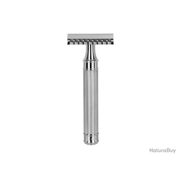 RASOIR DE SECURITE MUHLE TRADITION INOX PEIGNE OUVERT
