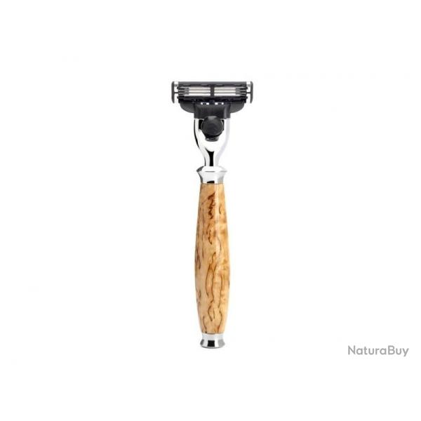 RASOIR MACH3 MUHLE PURIST BOULEAU