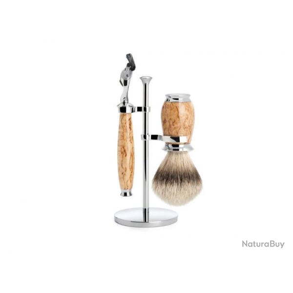 SET 3 P. MUHLE PURIST BOULEAU FUSION PUR ARGENTE