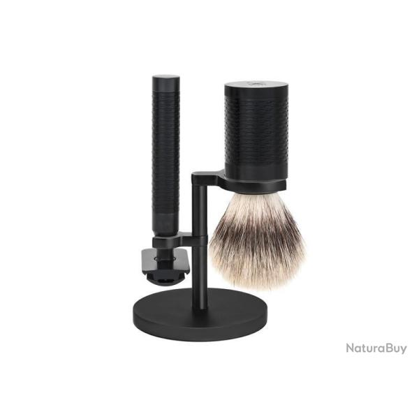 SET 3 P. MUHLE ROCCA TOUT INOX NOIR SECURITE PUR ARGENTE