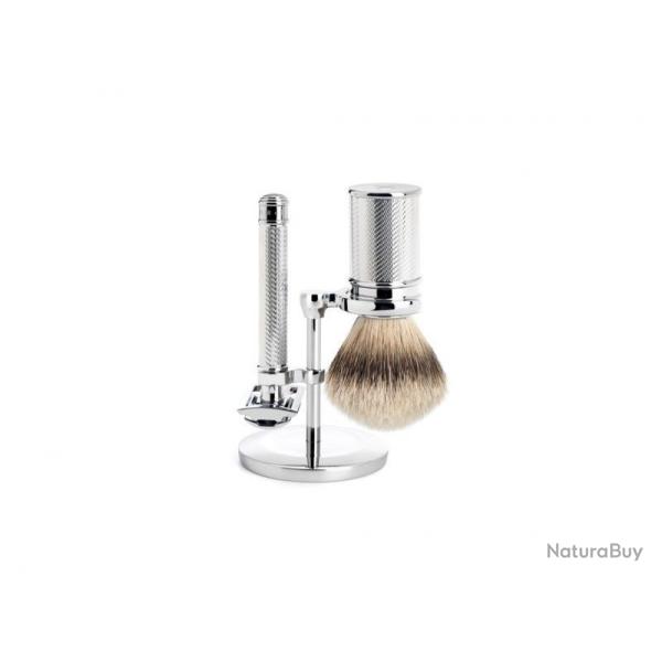 SET 3 P. MUHLE TRADITION CHROME SECURITE PUR ARGENTE