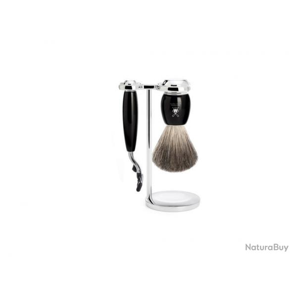 SET 3 P. MUHLE VIVO NOIR MACH3 PUR NOIR