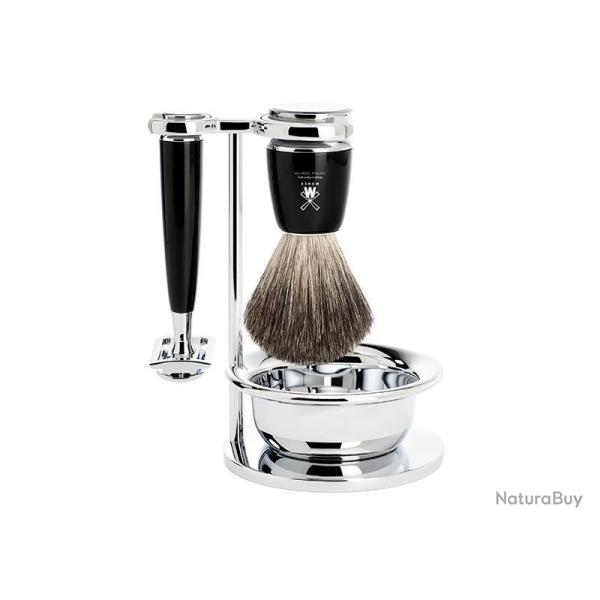 SET 4 P. MUHLE RYTMO NOIR SECURITE PUR NOIR