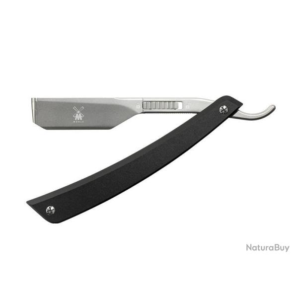 SHAVETTE MUHLE ENTHUSIAST ALUMINIUM NOIR