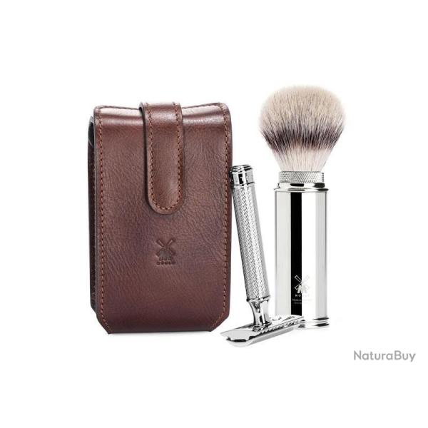 TROUSSE RASAGE DE VOYAGE MUHLE TRAVEL SECURITE BRUN