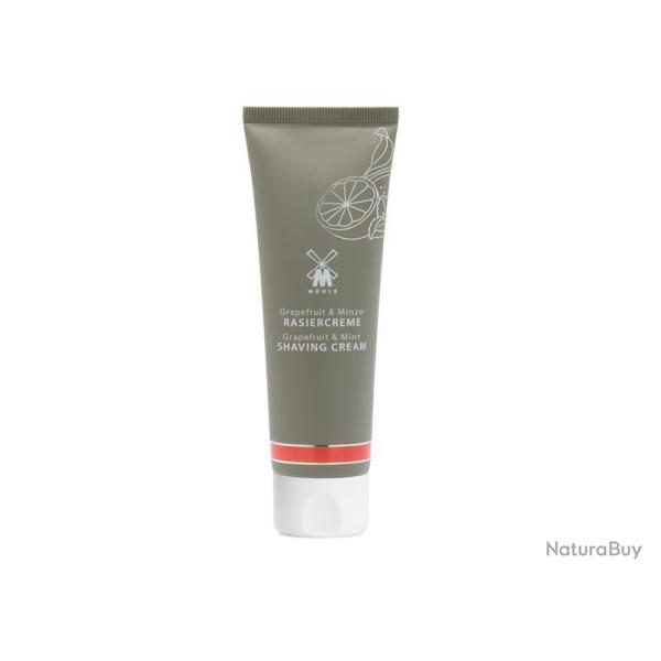 TUBE DE CREME DE RASAGE MUHLE PAMPLEMOUSSE/MENTHE
