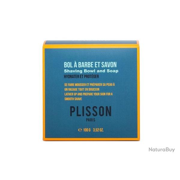 BOL A RASER PLISSON PORCELAINE COUVERCLE BOIS + SAVON