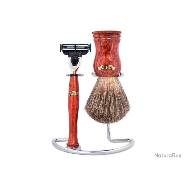 SET 3 P. PLISSON HERITAGE MACH3� MONTURE BUBINGA