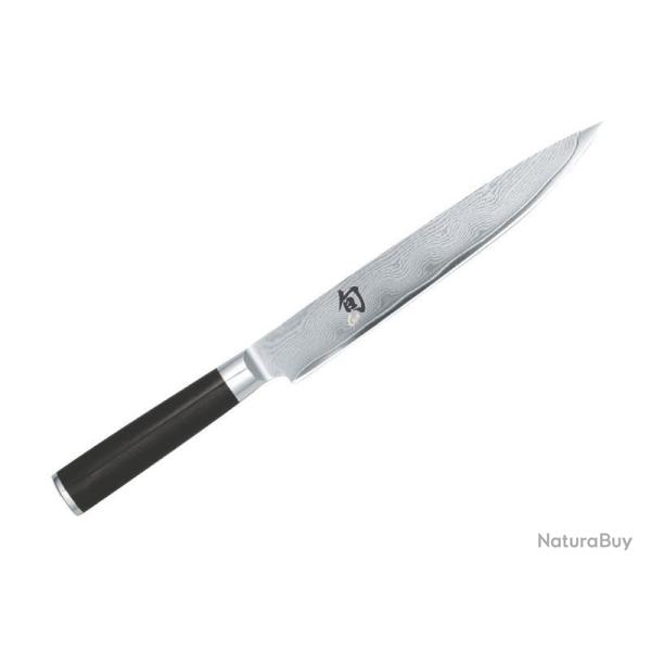 COUTEAU A TRANCHER KAI 23CM SHUN DAMAS INOX
