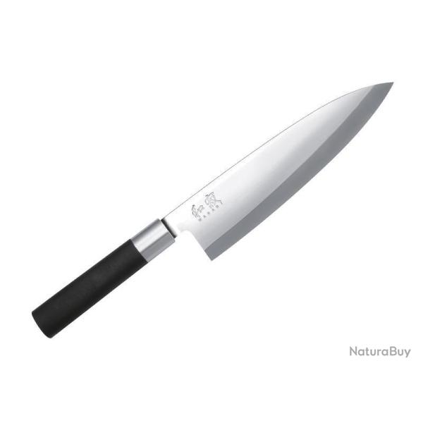 COUTEAU DEBA KAI 21CM WASABI BLACK INOX