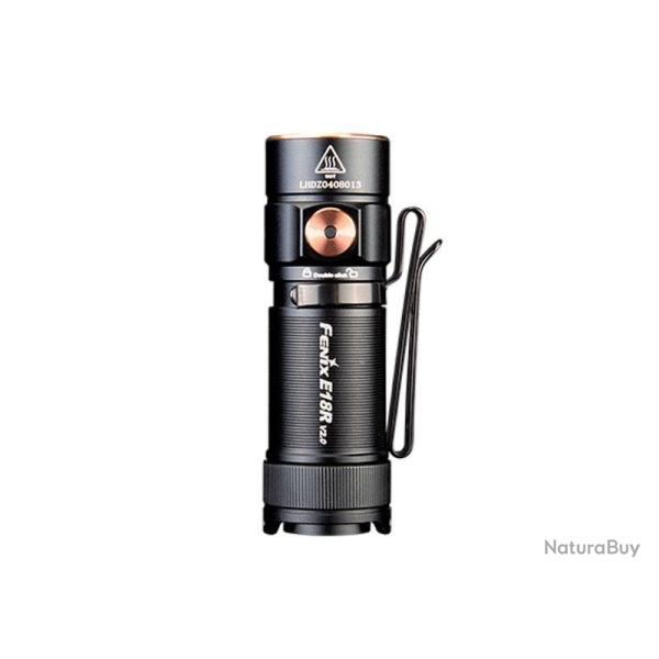 TORCHE PORTE-CLES FENIX LED NOIRE 1200 LUMENS
