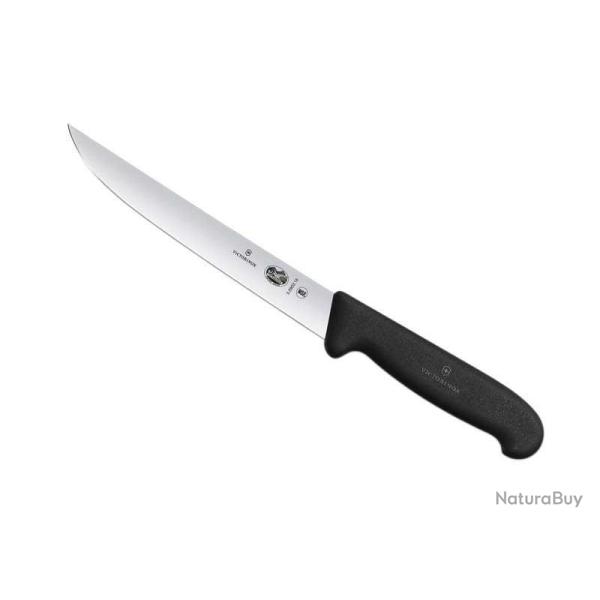 COUTEAU DECOUPER VICTORINOX 18CM NOIR