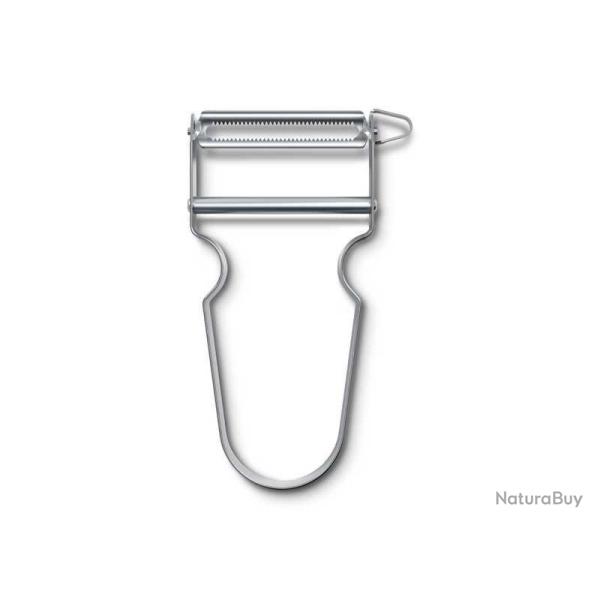 EPLUCHEUR VICTORINOX STAR TOUT INOX LAME A DENTS