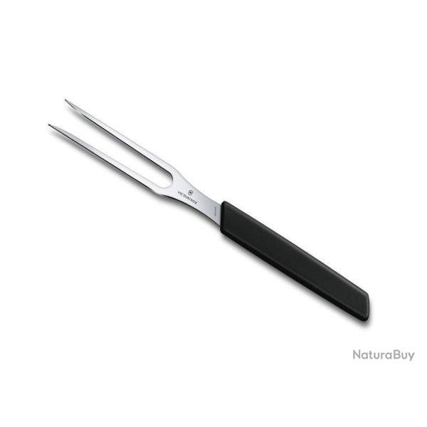FOURCHETTE DECOUPER VICTORINOX SWISS MODERN 15CM NOIR /CARTE