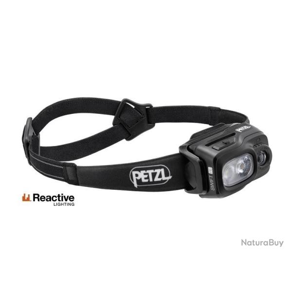 LAMPE FRONTALE PETZL SWIFT RL NOIR