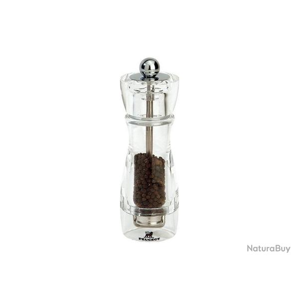 MOULIN A POIVRE PEUGEOT VITTEL ACRYLIQUE 16CM