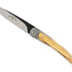 COUTEAU BREIZH KONTELL LINER OLIVIER 11,5CM INOX