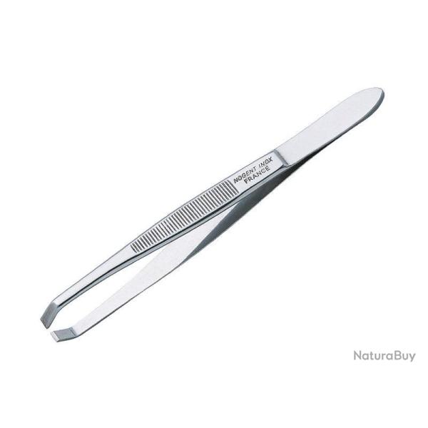 PINCE EPILER 9CM CRABE CARRE INOX