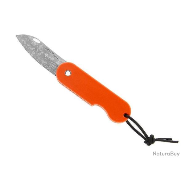 COUTEAU SKULT ORANGE LE TATOUE
