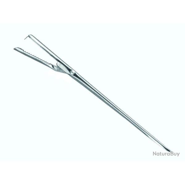 AIGUILLE A LARDER TRIANGLE AVEC PINCE