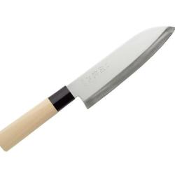 COUTEAU SEKIRYU SANTOKU 16,5CM BOIS
